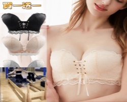 無肩帶蕾絲內衣