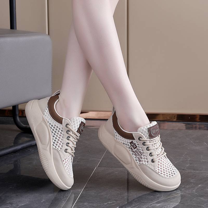 厚底網面機能鞋