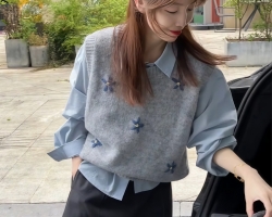 秋冬針織衫馬甲