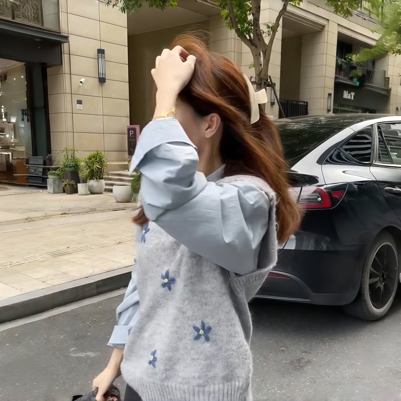 秋冬針織衫馬甲